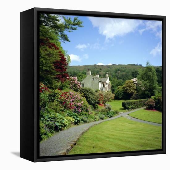 Rydal Mount, Home of the Poet William Wordsworth, Ambleside, Lake District, Cumbria, England, UK-Geoff Renner-Framed Premier Image Canvas