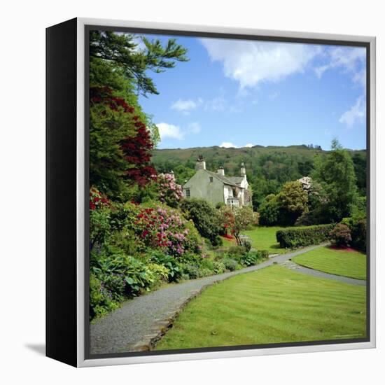 Rydal Mount, Home of the Poet William Wordsworth, Ambleside, Lake District, Cumbria, England, UK-Geoff Renner-Framed Premier Image Canvas