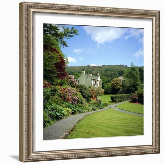 Rydal Mount, Home of the Poet William Wordsworth, Ambleside, Lake District, Cumbria, England, UK-Geoff Renner-Framed Photographic Print