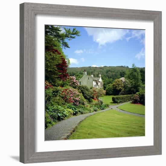 Rydal Mount, Home of the Poet William Wordsworth, Ambleside, Lake District, Cumbria, England, UK-Geoff Renner-Framed Photographic Print