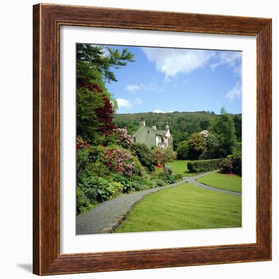 Rydal Mount, Home of the Poet William Wordsworth, Ambleside, Lake District, Cumbria, England, UK-Geoff Renner-Framed Photographic Print