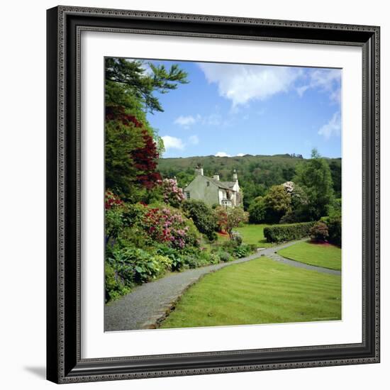 Rydal Mount, Home of the Poet William Wordsworth, Ambleside, Lake District, Cumbria, England, UK-Geoff Renner-Framed Photographic Print