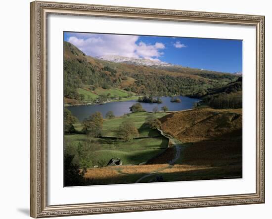 Rydal Water, Lake District National Park, Cumbria, England, United Kingdom-Roy Rainford-Framed Photographic Print