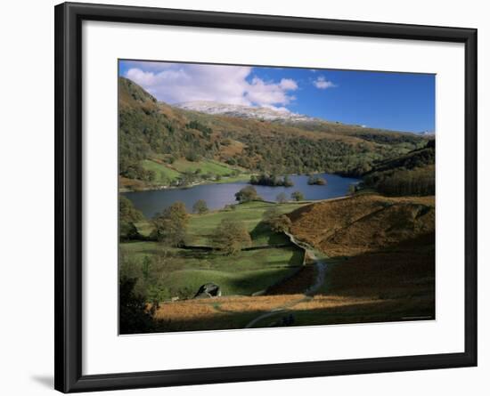 Rydal Water, Lake District National Park, Cumbria, England, United Kingdom-Roy Rainford-Framed Photographic Print