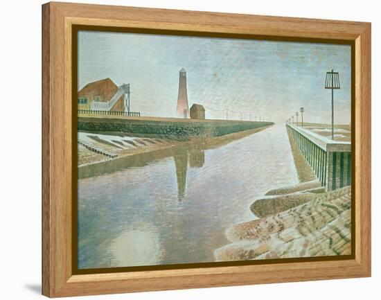 Rye Harbour, 1938-Eric Ravilious-Framed Premier Image Canvas