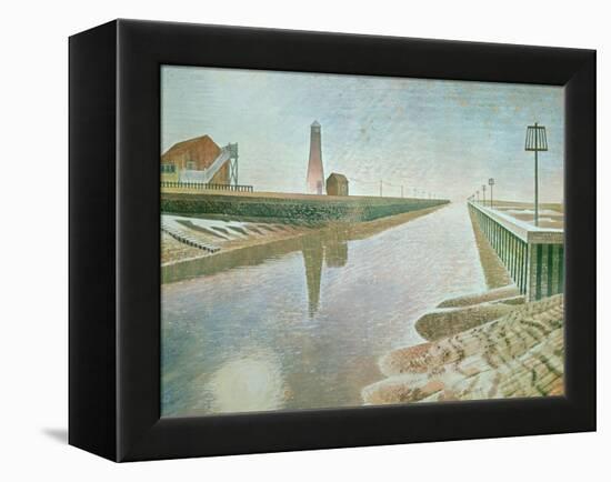 Rye Harbour, 1938-Eric Ravilious-Framed Premier Image Canvas