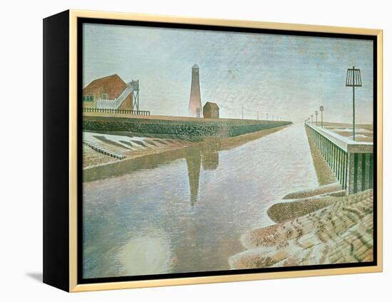 Rye Harbour, 1938-Eric Ravilious-Framed Premier Image Canvas