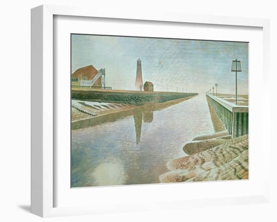 Rye Harbour, 1938-Eric Ravilious-Framed Giclee Print