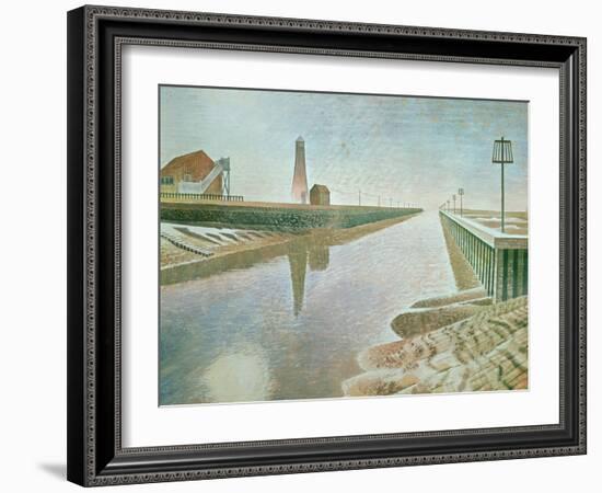 Rye Harbour, 1938-Eric Ravilious-Framed Giclee Print