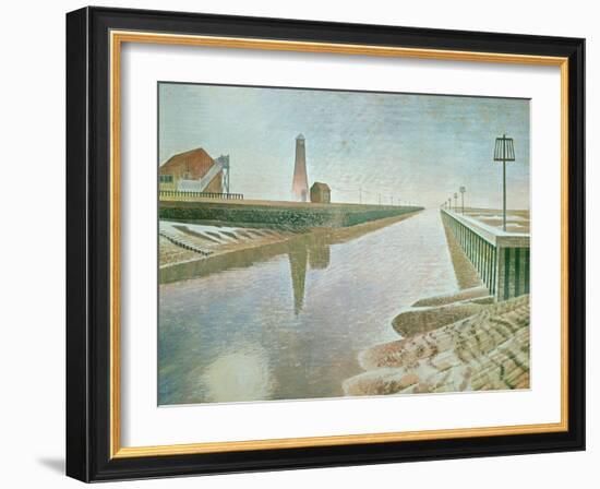 Rye Harbour, 1938-Eric Ravilious-Framed Giclee Print