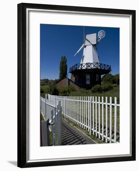 Rye Windmill, Rye, East Sussex, England, United Kingdom, Europe-Ethel Davies-Framed Photographic Print