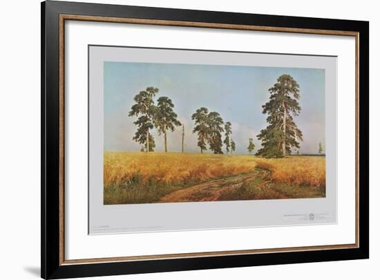 Rye-Iwan Iwanowitsch Schischkin-Framed Art Print