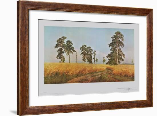 Rye-Iwan Iwanowitsch Schischkin-Framed Art Print