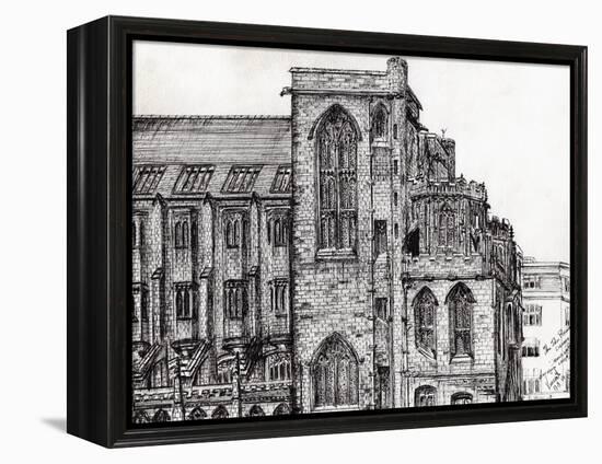 Rylands Library, Manchester,2007-Vincent Alexander Booth-Framed Premier Image Canvas