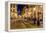 Rynok Square in Lviv at Night-bloodua-Framed Premier Image Canvas