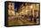Rynok Square in Lviv at Night-bloodua-Framed Premier Image Canvas
