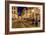 Rynok Square in Lviv at Night-bloodua-Framed Photographic Print