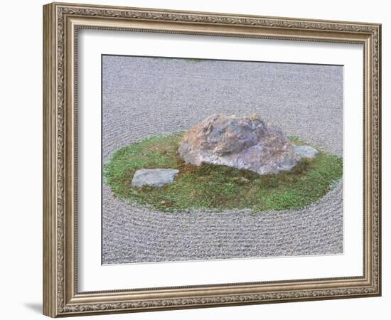 Ryoanji Rock Garden, Kyoto, Japan-Rob Tilley-Framed Photographic Print