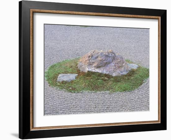 Ryoanji Rock Garden, Kyoto, Japan-Rob Tilley-Framed Photographic Print