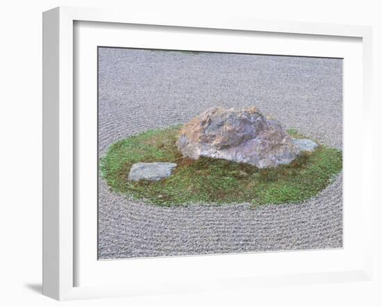 Ryoanji Rock Garden, Kyoto, Japan-Rob Tilley-Framed Photographic Print