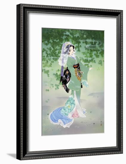 Ryokufu Emerald Wind-Haruyo Morita-Framed Art Print