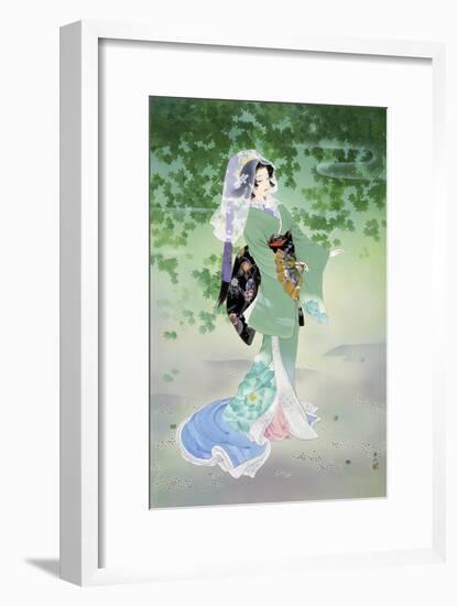 Ryokufu Emerald Wind-Haruyo Morita-Framed Art Print