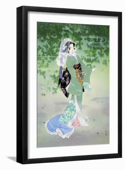 Ryokufu Emerald Wind-Haruyo Morita-Framed Art Print