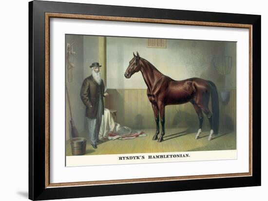 Rysdyk's Hambletonian-Currier & Ives-Framed Art Print