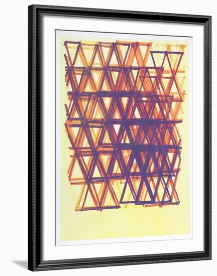 Rythm Series IV-Leo Bates-Framed Collectable Print