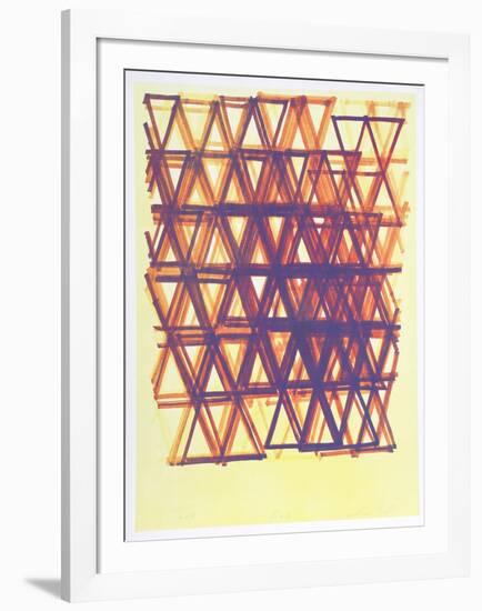 Rythm Series IV-Leo Bates-Framed Collectable Print