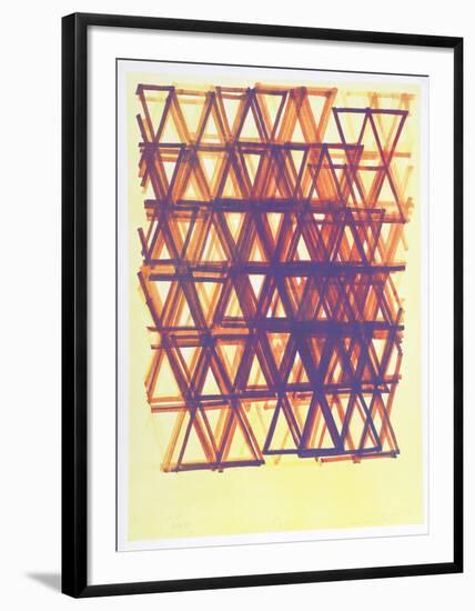 Rythm Series IV-Leo Bates-Framed Collectable Print