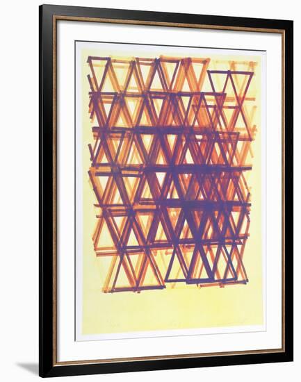 Rythm Series IV-Leo Bates-Framed Collectable Print