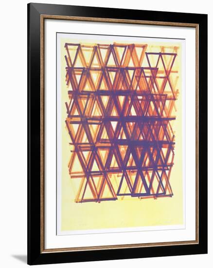 Rythm Series IV-Leo Bates-Framed Collectable Print