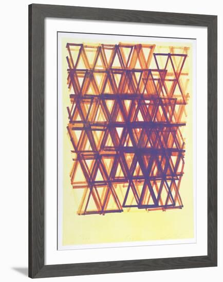 Rythm Series IV-Leo Bates-Framed Collectable Print