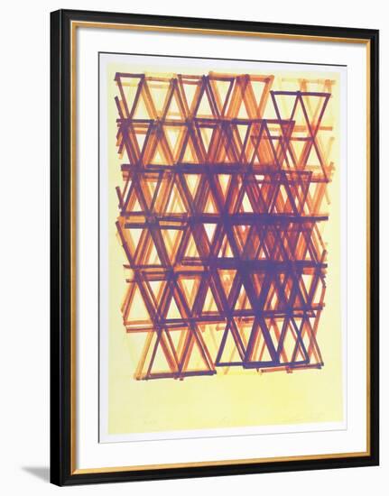 Rythm Series IV-Leo Bates-Framed Collectable Print