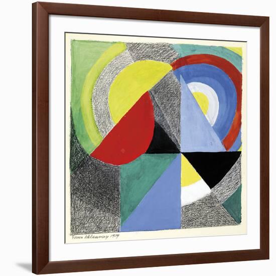 Rythme Coloré, 1959-Sonia Delaunay-Framed Giclee Print