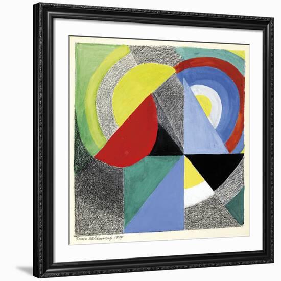 Rythme Coloré, 1959-Sonia Delaunay-Framed Giclee Print