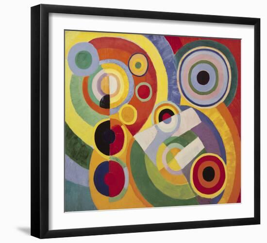 Rythme, Joie de Vivre, 1930-Robert Delaunay-Framed Premium Giclee Print