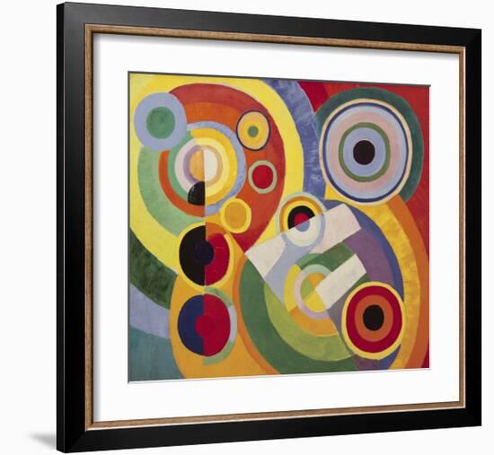 Rythme, Joie de Vivre, 1930-Robert Delaunay-Framed Premium Giclee Print