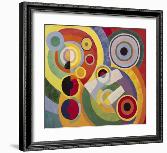 Rythme, Joie de Vivre, 1930-Robert Delaunay-Framed Premium Giclee Print