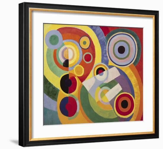 Rythme, Joie de Vivre, 1930-Robert Delaunay-Framed Premium Giclee Print