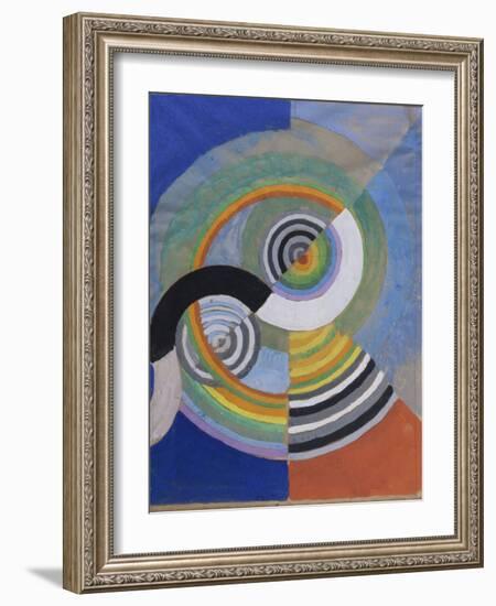 Rythme n°3-Robert Delaunay-Framed Giclee Print