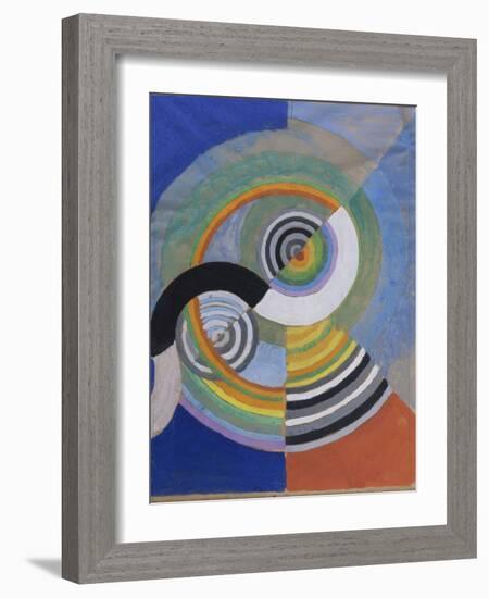 Rythme n°3-Robert Delaunay-Framed Giclee Print