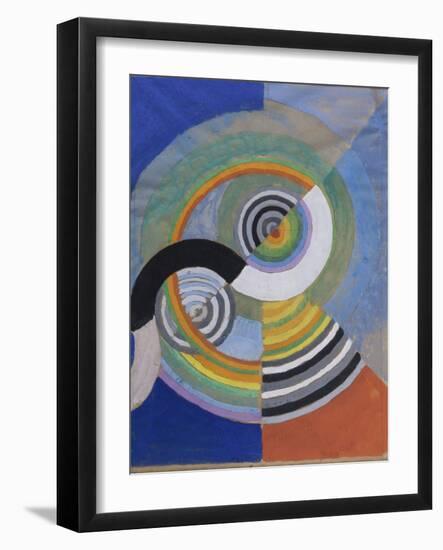 Rythme n°3-Robert Delaunay-Framed Giclee Print