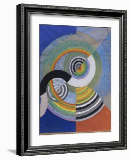 Rythme n°3-Robert Delaunay-Framed Giclee Print