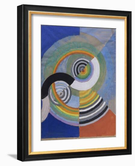 Rythme n°3-Robert Delaunay-Framed Giclee Print