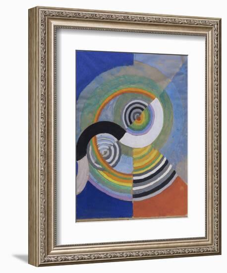 Rythme n°3-Robert Delaunay-Framed Giclee Print