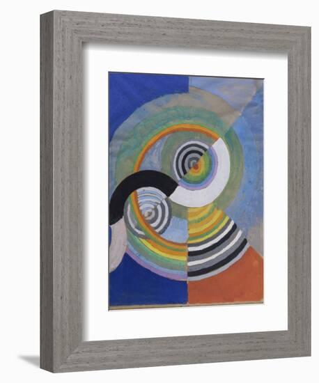 Rythme n°3-Robert Delaunay-Framed Giclee Print