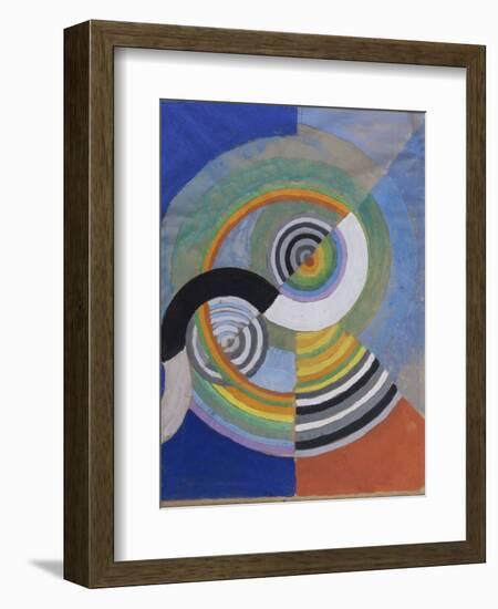 Rythme n°3-Robert Delaunay-Framed Giclee Print