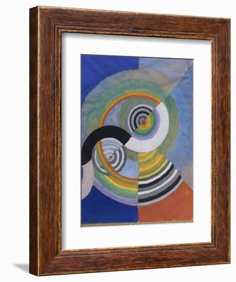 Rythme n°3-Robert Delaunay-Framed Giclee Print